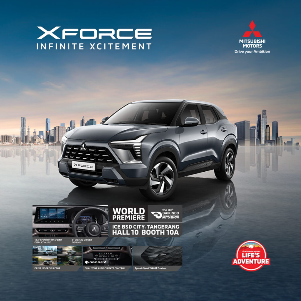 mitsubishi xforce launching surabaya